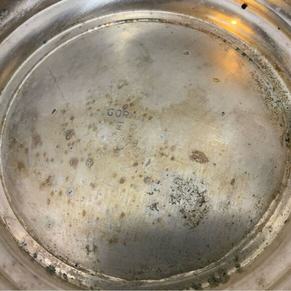 Gorham Silverplate Round bowl footed Y0779 - Picture 6 of 7